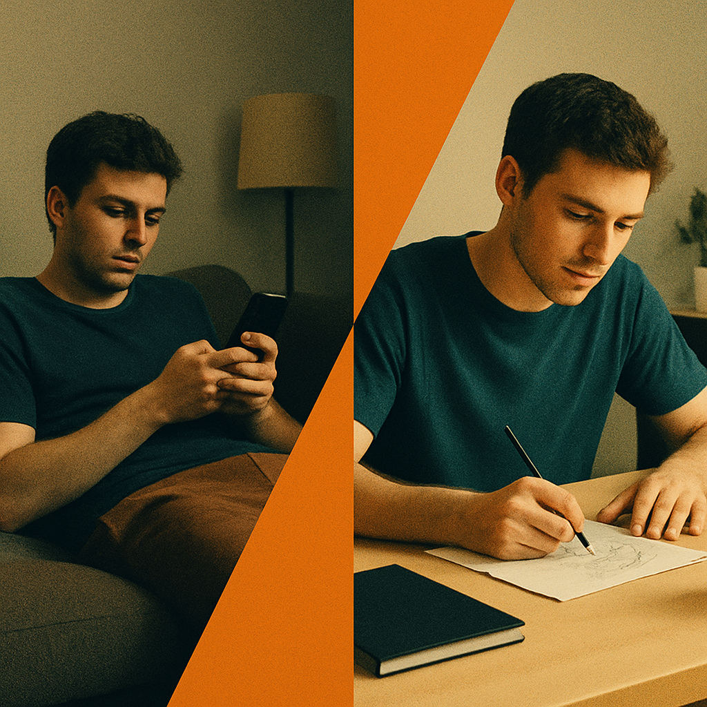 From Consumer to Creator: How to Make Real Progress When Everyone Else Numbs Out
