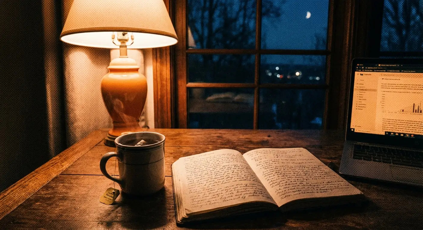 Night Writing: Practical Tips to Stay Sharp After Dark - blog featured image
