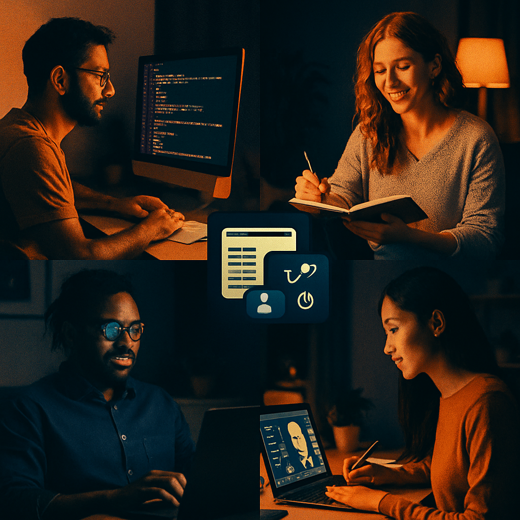 How to Stop Scrolling and Start Building: A Night Owl’s Guide to Becoming a Creator