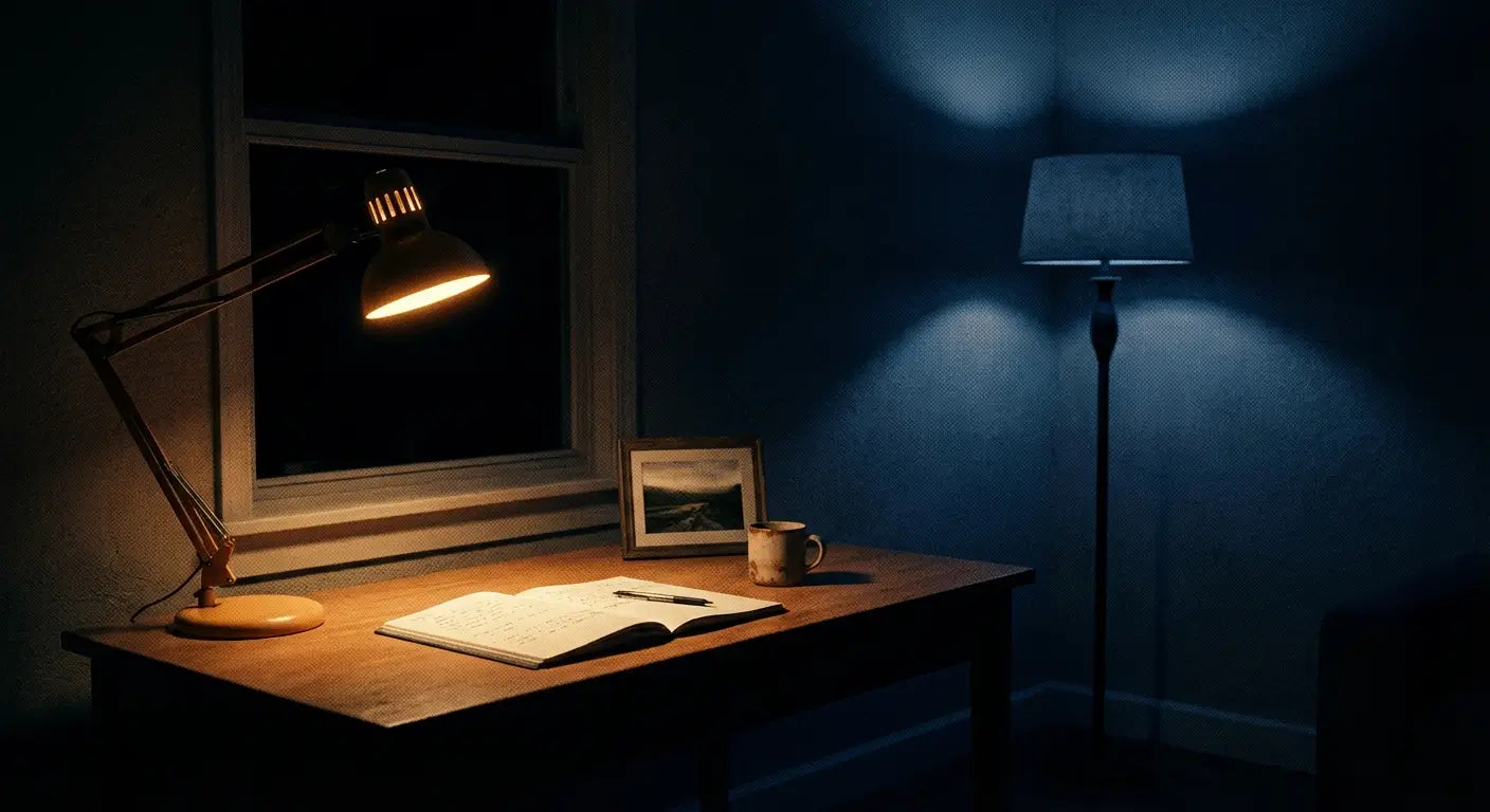 Best Lighting for Night Work Without Harming Sleep - blog featured image