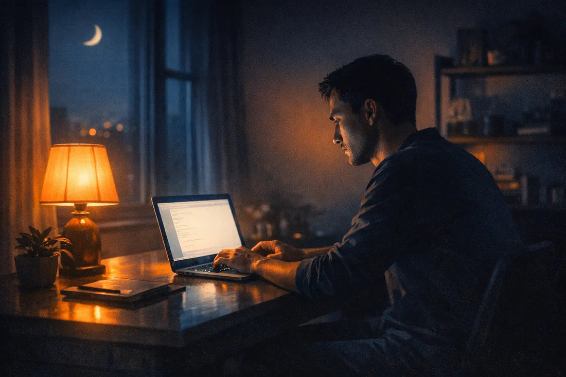 Evening Productivity Without Caffeine - blog featured image
