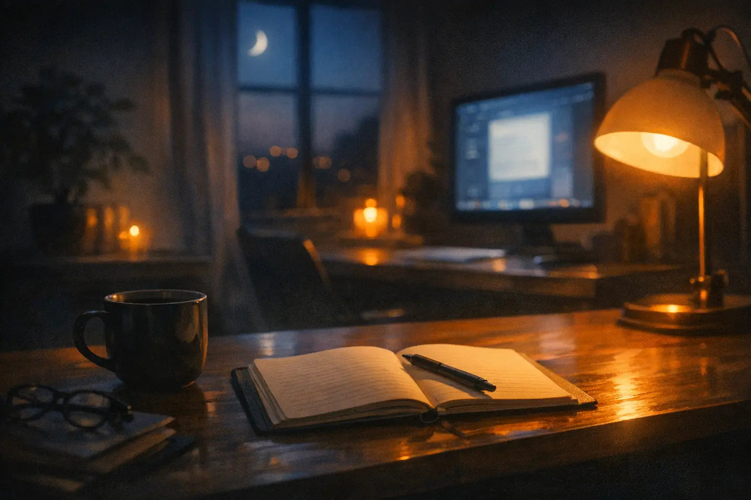 The Busy Parent's Guide to Nighttime Creativity - blog featured image