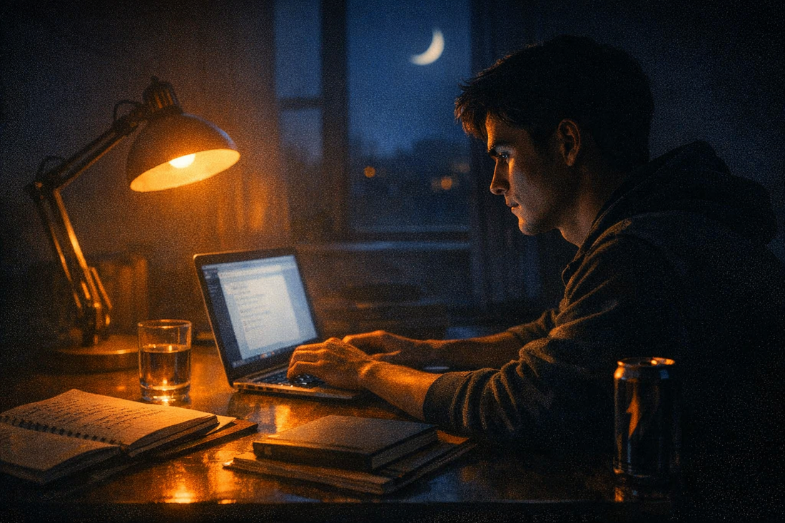 Study Without Stimulants: Evening Focus Guide