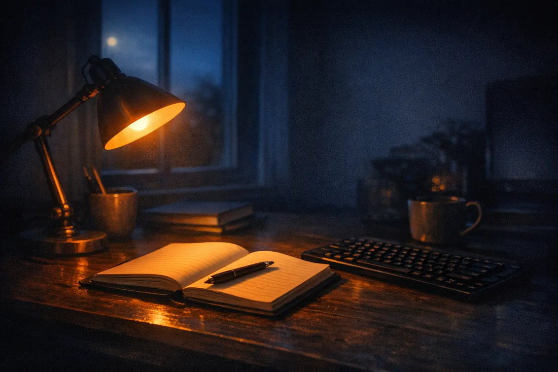 Best Desk Lamp for Light Sleepers Who Work Late - blog featured image