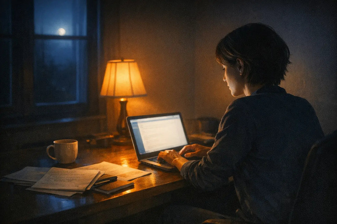 Non-Stimulant Focus for Late-Night Work - blog featured image