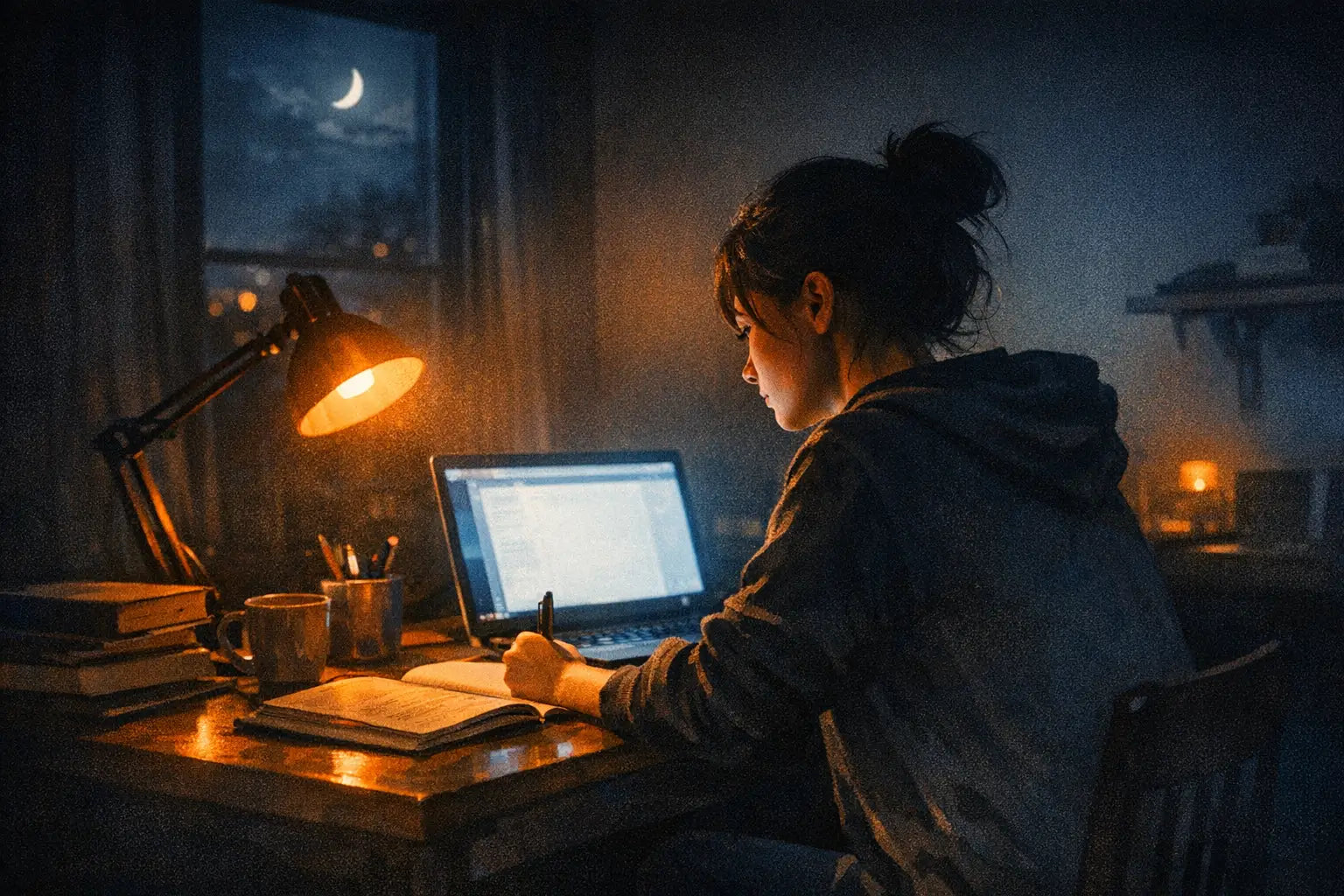 How to Study for the ARE Exam at Night - blog featured image
