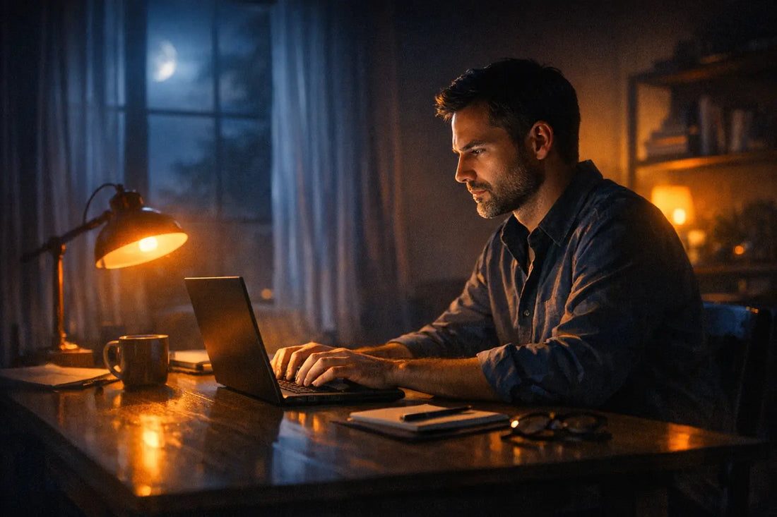 Nighttime Focus Without Caffeine: What Works - blog featured image