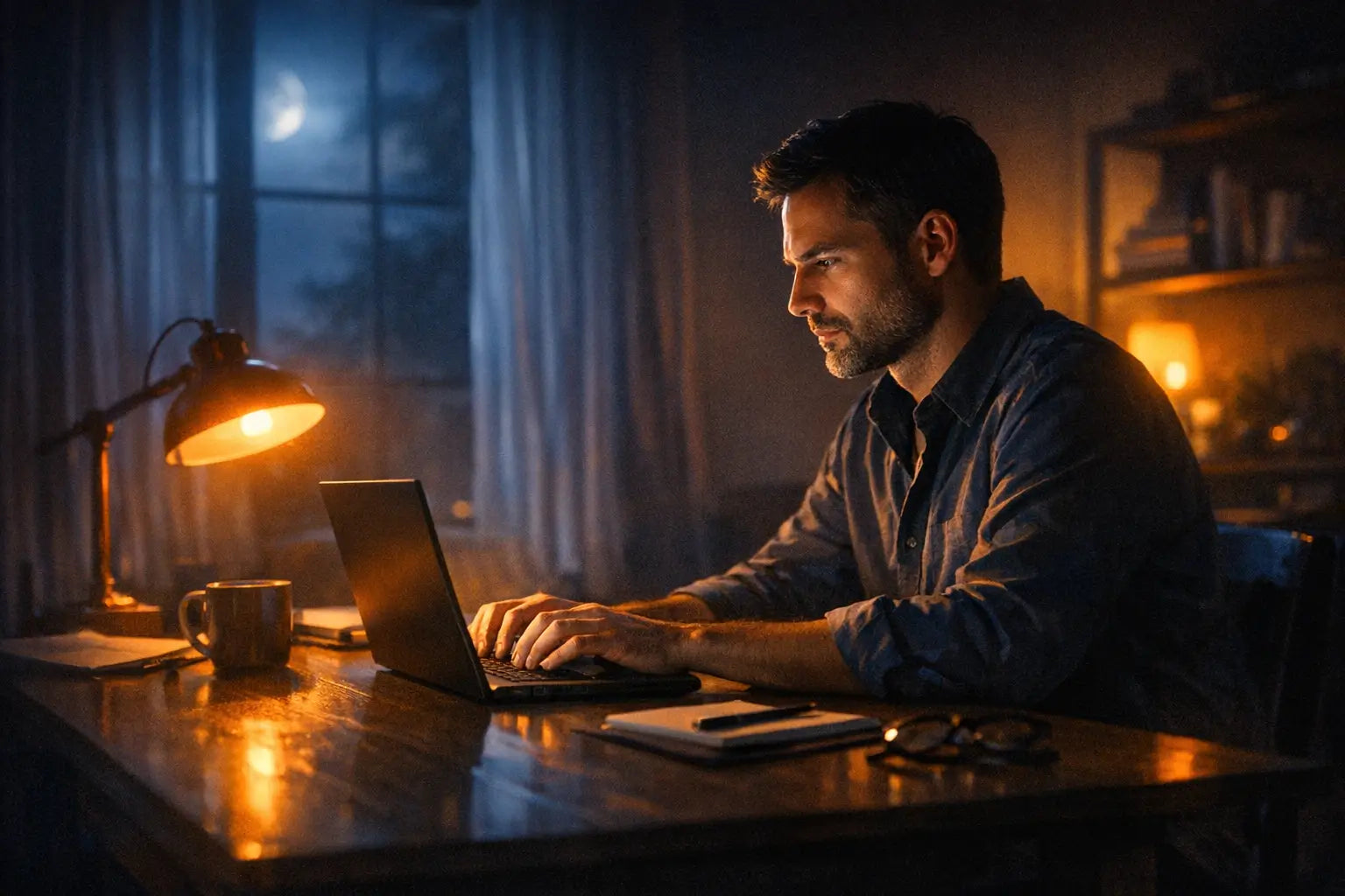 Nighttime Focus Without Caffeine: What Works - blog featured image