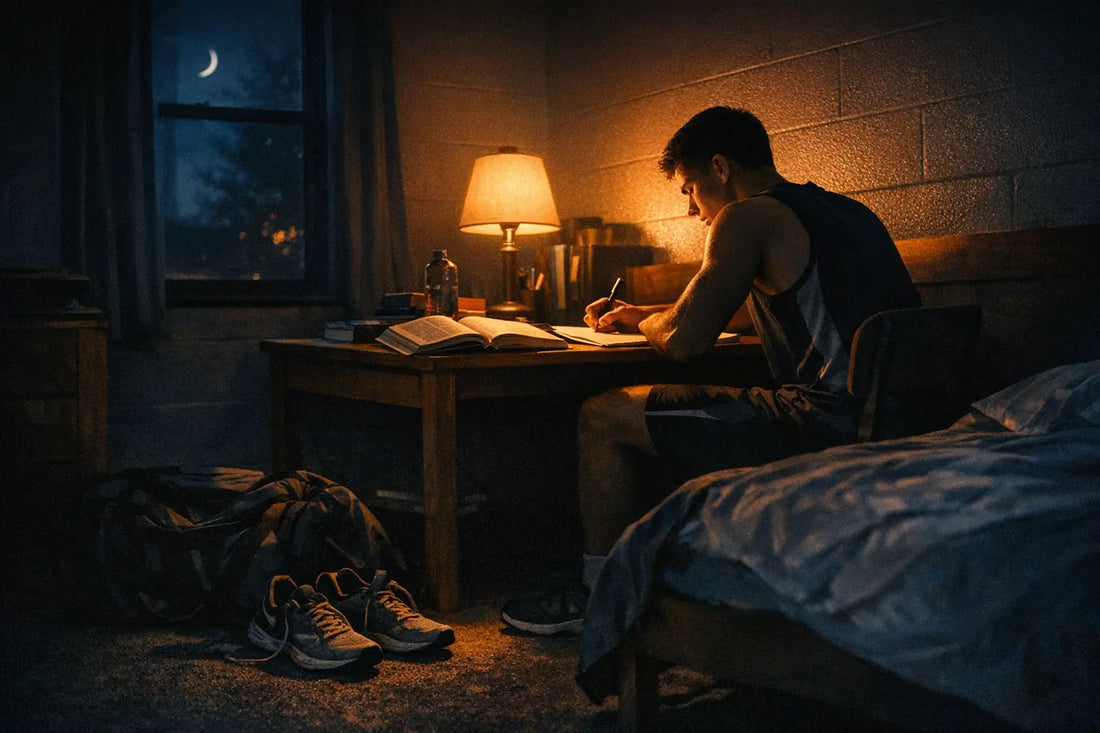 Study Tips for College Athletes: Night Routines - blog featured image