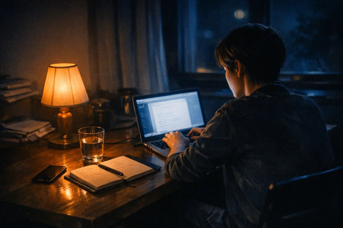 How to Overcome Procrastination at Night - blog featured image