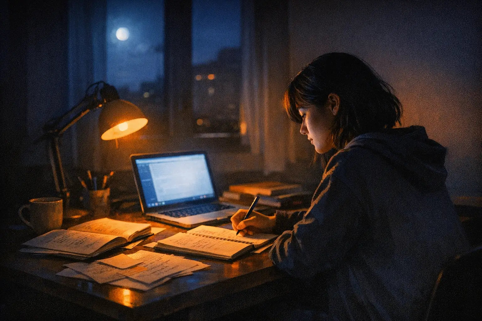 How to Study for the NCLEX at Night Without Burning Out - blog featured image