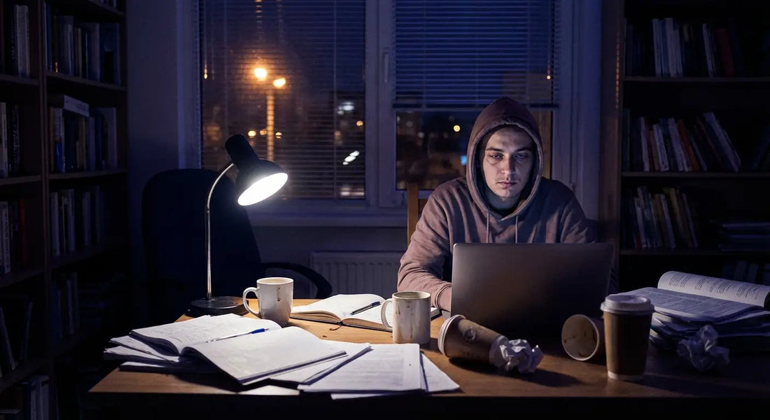 The Myth of the All-Nighter: Productivity & Sleep Science - blog featured image