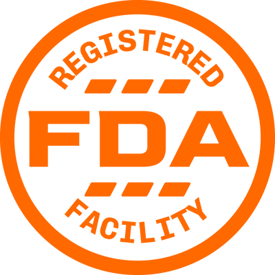 Registered FDA facility badge