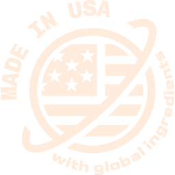 made in USA with global ingredients